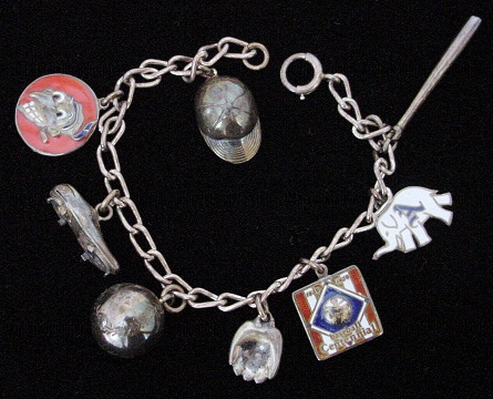 centennial silver charm bracelet